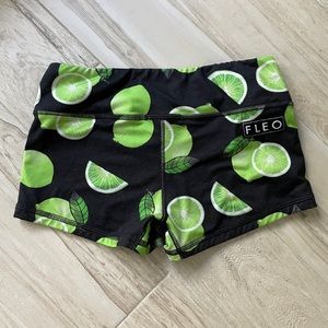Fleo Lime Shorts size M